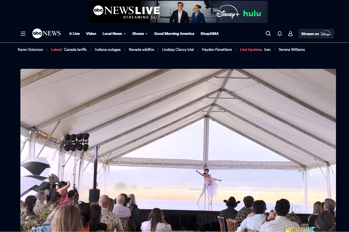 More Info for ABC News | Ballerina Farm opens its doors to visitors